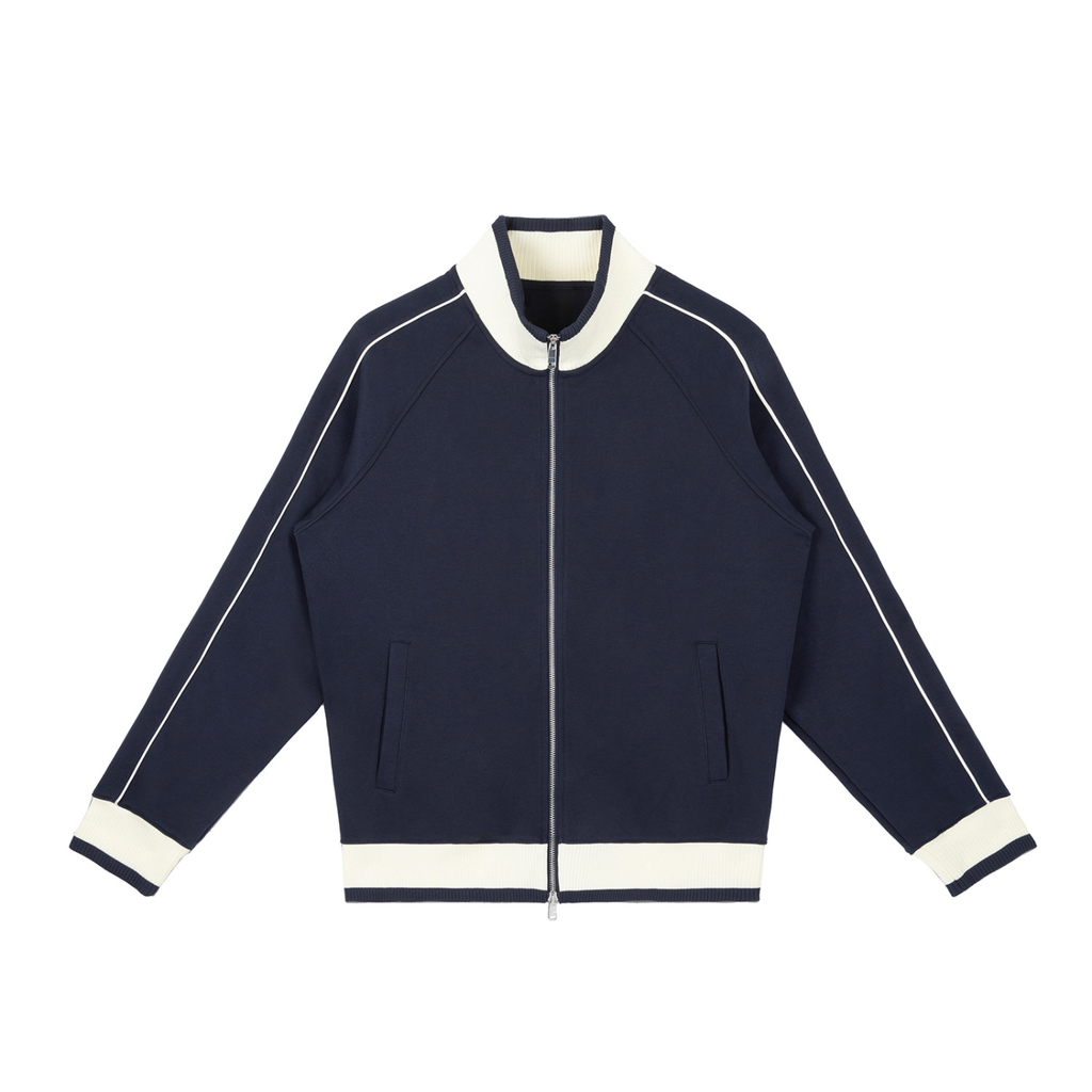 BLANK TRACK JACKET NAVY