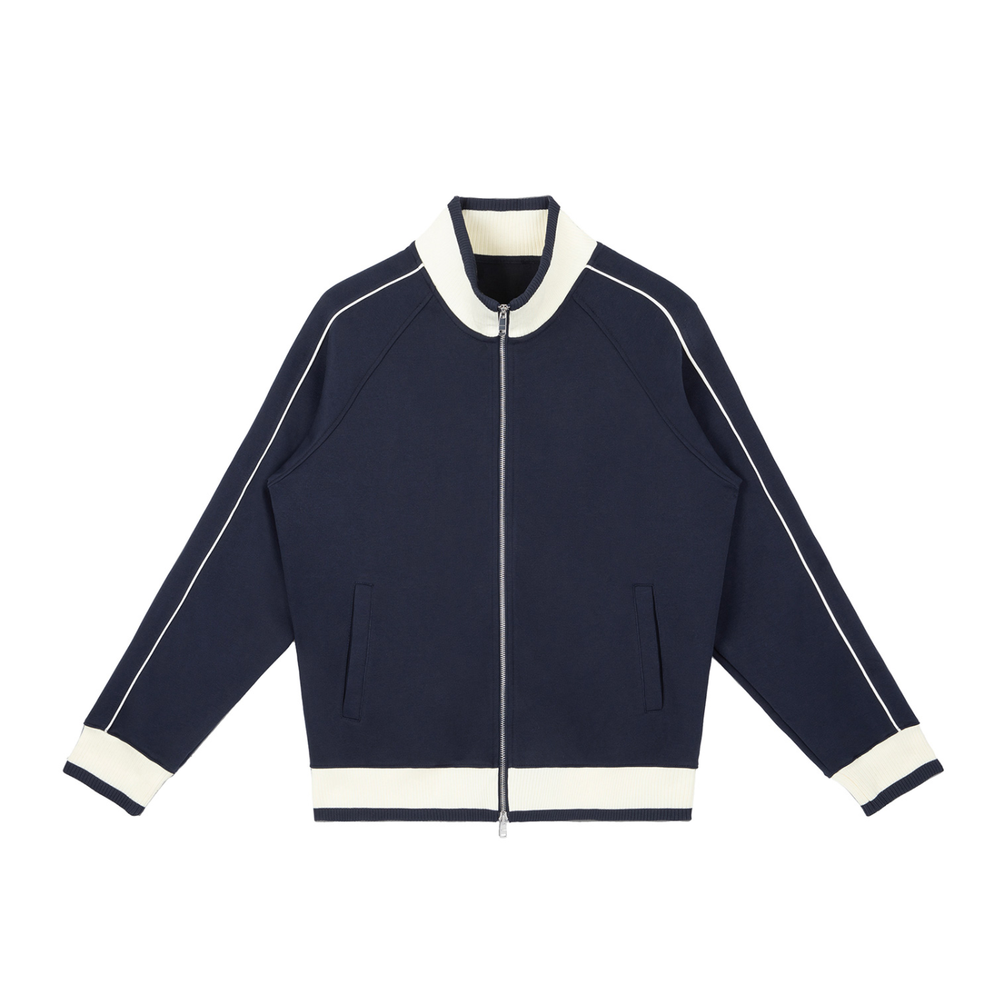 BLANK TRACK JACKET NAVY