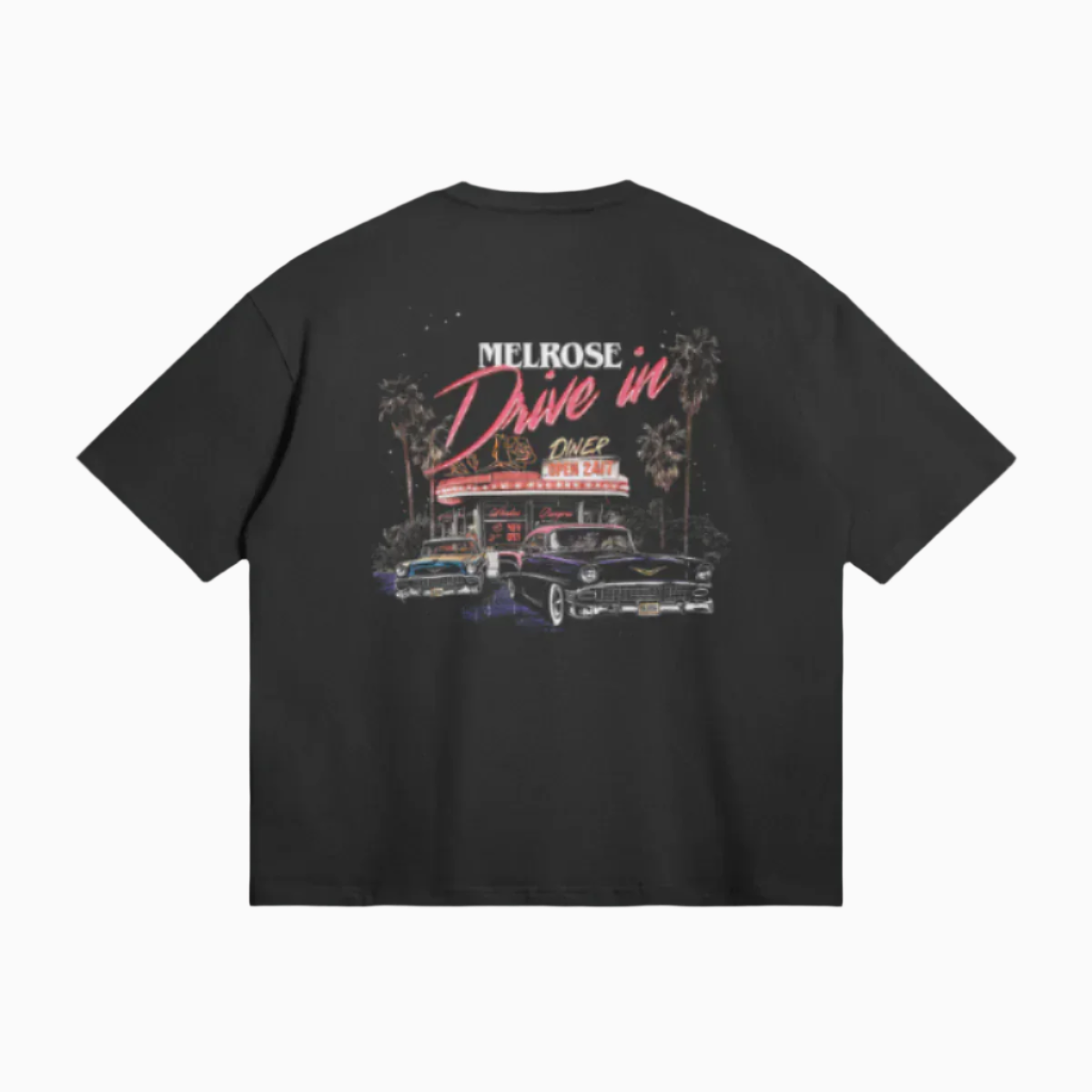 DRIVE-IN T-SHIRT BLACK
