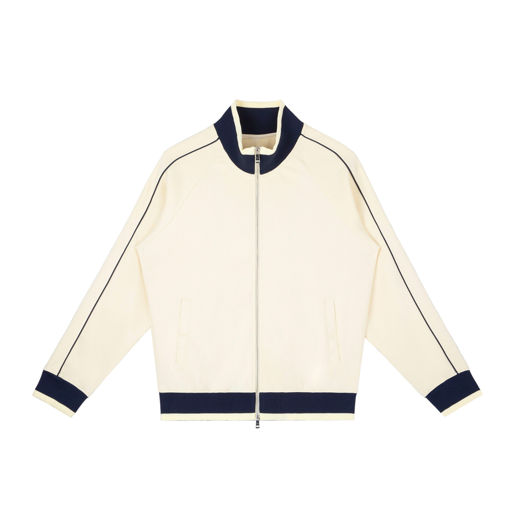 BLANK TRACK JACKET CREAM