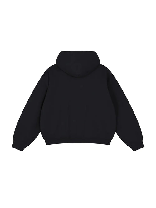 BLANK HOODIE BLACK