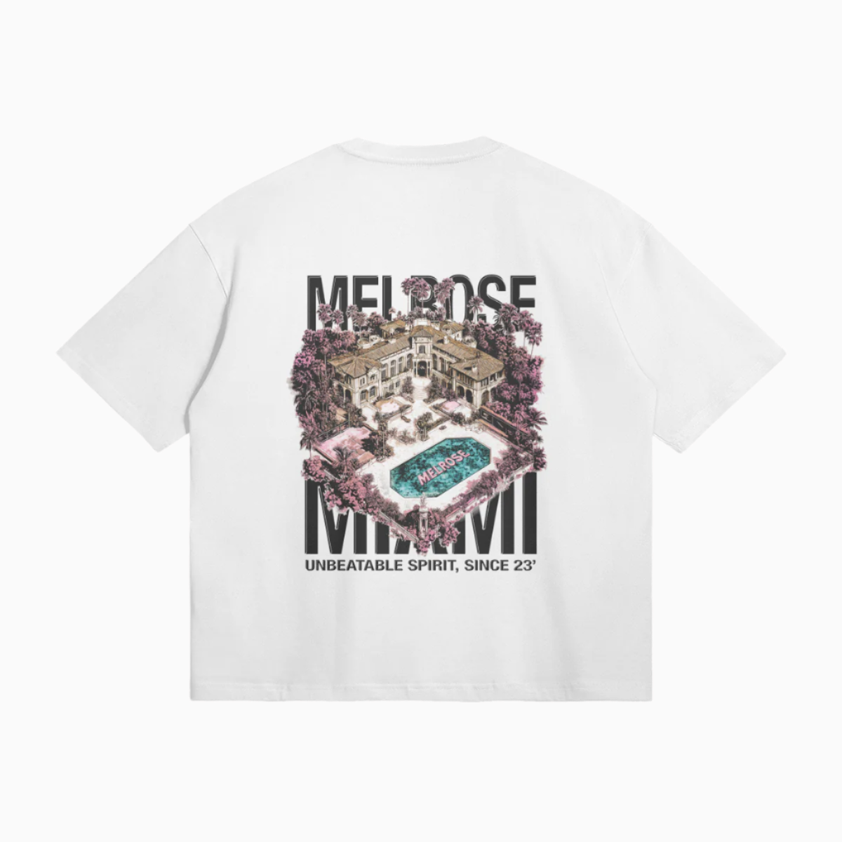 MIAMI MANSION T-SHIRT WHITE