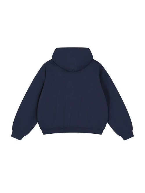 BLANK HOODIE NAVY