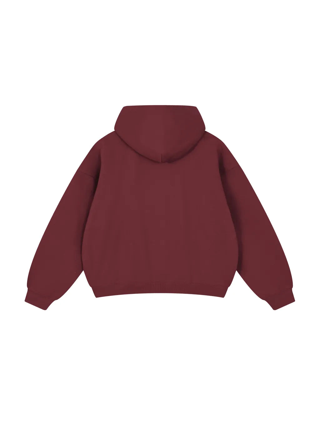 BLANK HOODIE RED