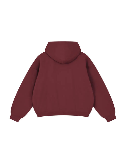 BLANK HOODIE RED