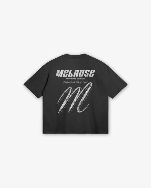 Melrose City of Angels Graphic Tee Black Back