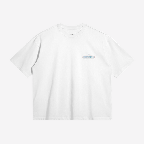 Melrose American Lager Graphic Tee White Front