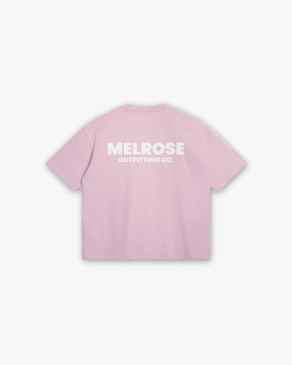 Melrose Basics Graphic Tee Pink Back