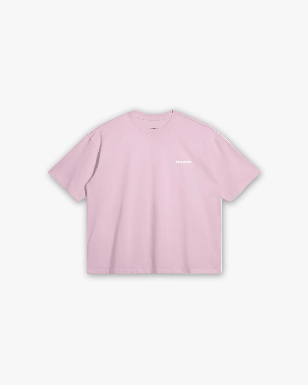 Melrose Basics Graphic Tee Pink Front