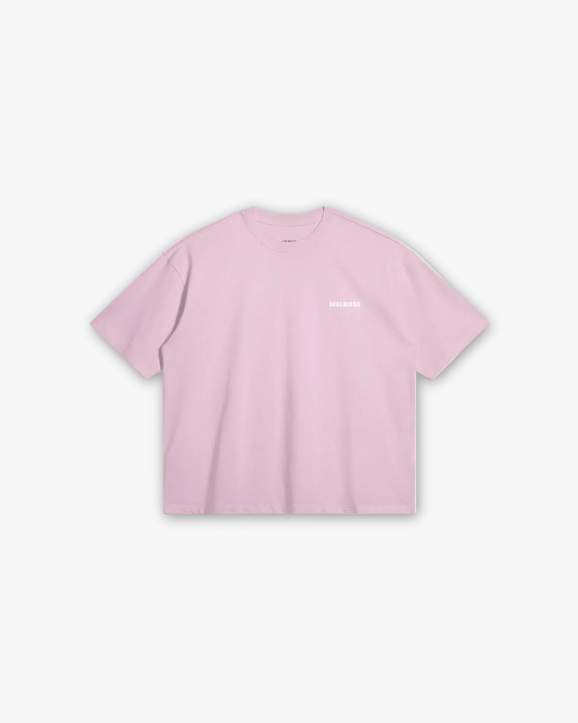Melrose Basics Graphic Tee Pink Front