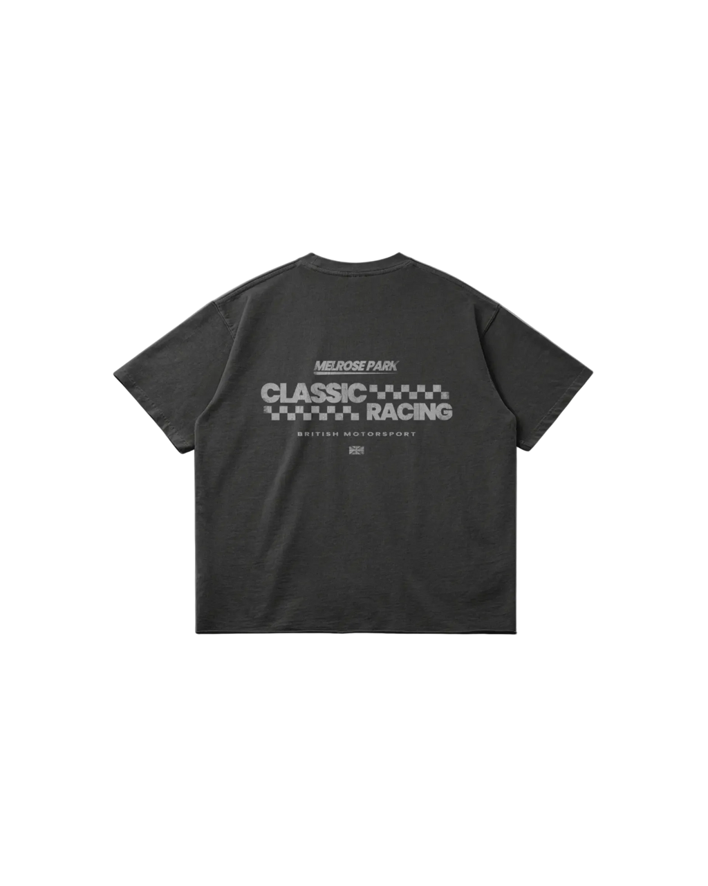 Melrose Classic Racing Graphic Tee Black Back