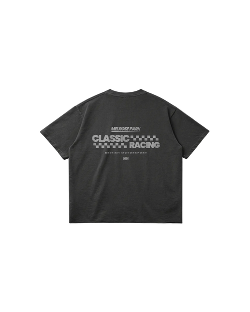 Melrose Classic Racing Graphic Tee Black Back