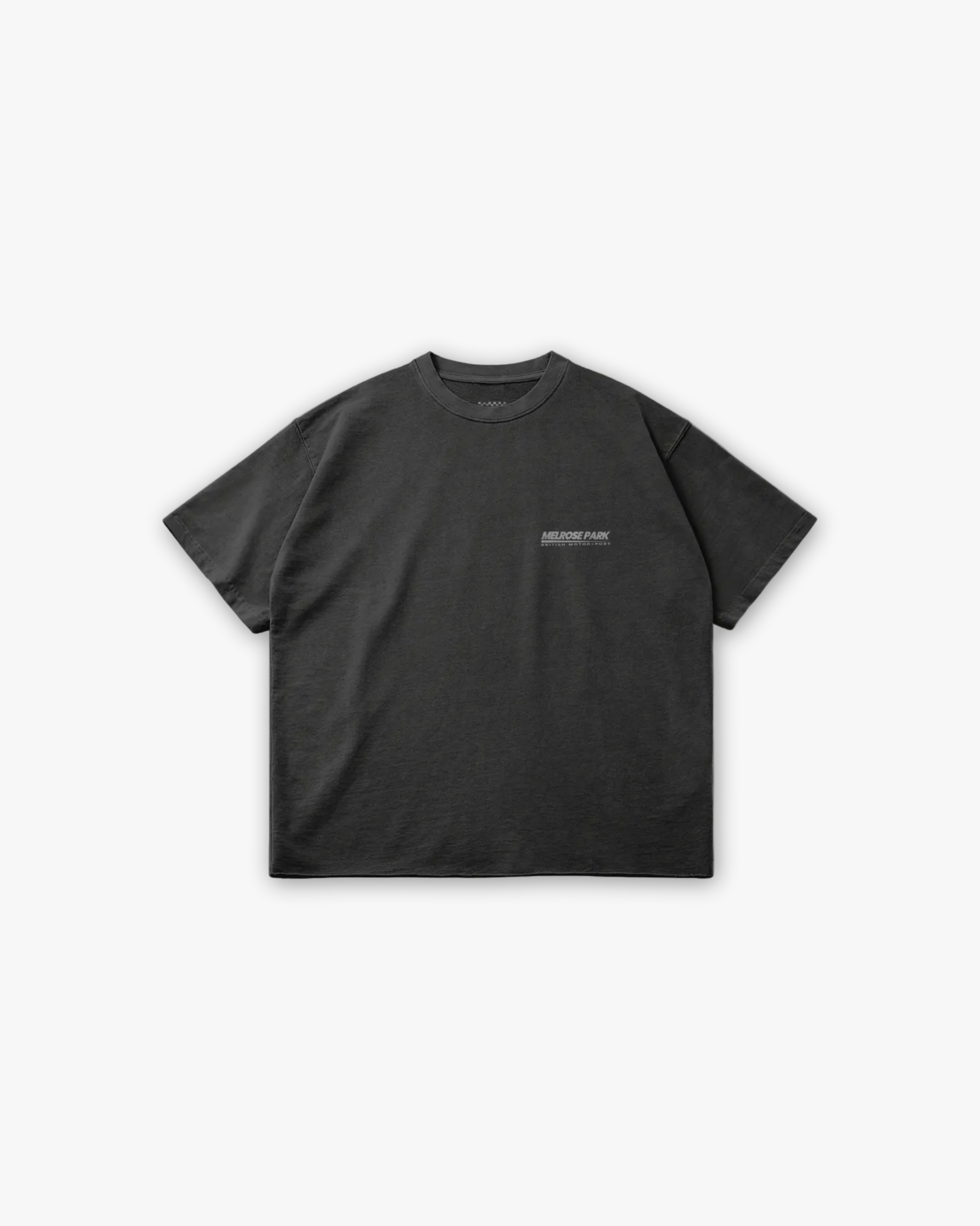 Melrose Classic Racing Graphic Tee Black Front
