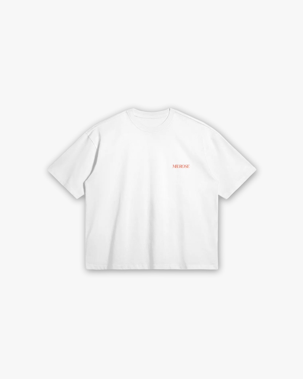 Melrose Newspaper Graphic Tee Red Front