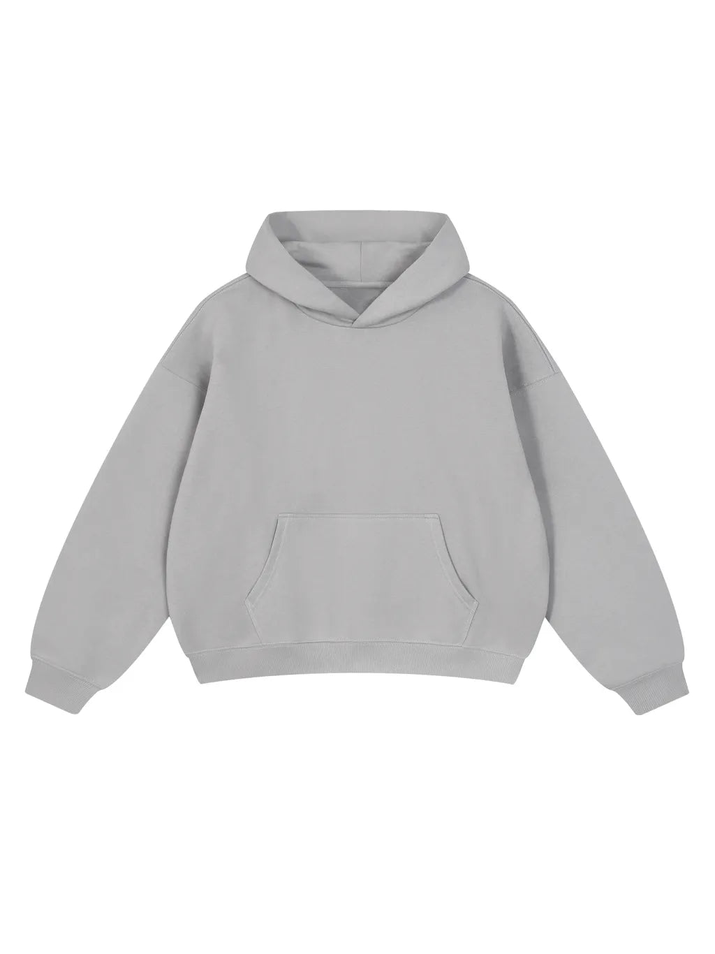 BLANK HOODIE GREY